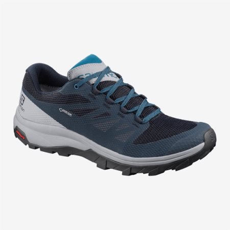 Scarpe Trekking Salomon OUTline GTX Uomo Blu Marino IT 7-H67